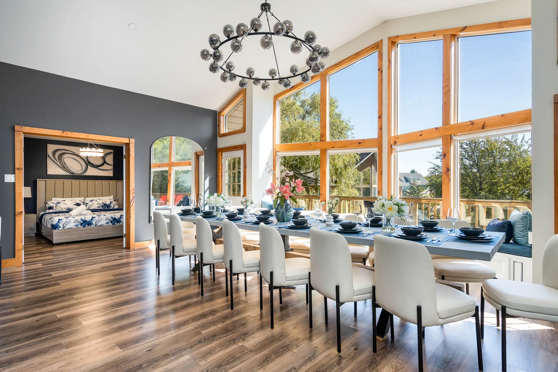 Beautiful Zyen Homes dining and gathering space